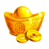 3 fortune pots hold and win gold symbol