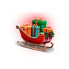 3 gifts of xmas bonus pot sledge symbol