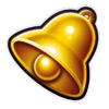 3 golden cherries bell symbol