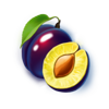 3 hot fruits plum symbol