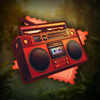 3 jungle beats hold n win boombox symbol