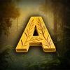 3 jungle beats hold n win letter a symbol