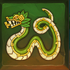 3 lucky idols snake symbol