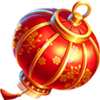 3 lucky maneki hold n spin lantern symbol