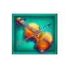 3 lucky rainbows action boost violin symbol