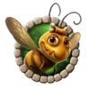 3 million bc bee symbol