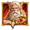 3 pots of olympus zeus portrait symbol