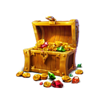 3 pots of wishes chest symbol