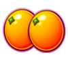 3 power coins running wins orange symbol