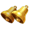 3 royal coins hold and win bells symbol