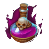 3 skulls of voodoo potion 2 symbol