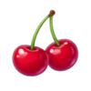 3 sparking crowns cherry symbol