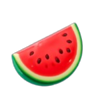 3 sparking crowns watermelon symbol