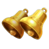 3 supercharged diamonds hold and win 3x3 bell symbol