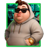 3 tech bros hold and win hacker character symbol