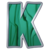 3 wonders catch letter k symbol