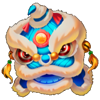 3 wonders luck of stallion lion head symbol