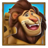 3 wonders zoo cartoon lion symbol