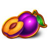 3x5 royal piggy hold the spin plum symbol