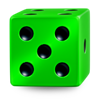 40 burning roll dice clover chance 5 symbol