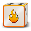 40 burning roll dice clover chance fire symbol