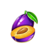 40 glossy hot coin boost plum symbol