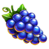 40 glossy hot grapes symbol