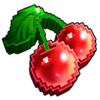 40 pixels cherries symbol