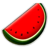 40 super 7 hold and respin watermelon symbol