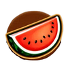 5 chilli fruits watermelon symbol