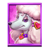 5 doggy dollars pink dog symbol
