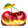 5 fire fruits cherry symbol