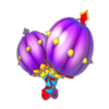 5 ghosts balloon symbol
