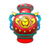 5 ghosts vase symbol