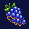 5 glossy hot grapes symbol