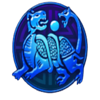5 lucky elements blue symbol