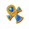5 tombs of fortune ankh symbol