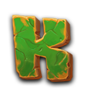 5k gold mine k symbol
