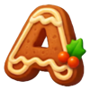 64 presents hold and win gingerbread a symbol
