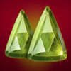 777 gems respin green symbol