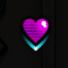 777 mega deluxe heart symbol