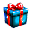 777 santas fortune gift symbol