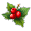 777 santas fortune mistletoe symbol