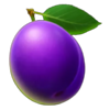 777 spooky hit purple plum symbol