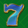 777 super strike blue seven symbol