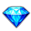 777 thunder hits diamond symbol