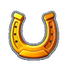 777 thunder hits horseshoe symbol