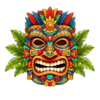 777 tiki throne totem symbol
