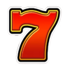 7 and fruits rush 7 symbol