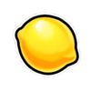 7 and fruits rush lemon symbol